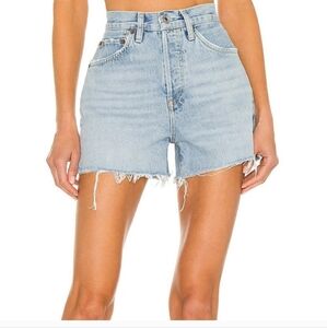 Re/Done Light Blue Jean Shorts